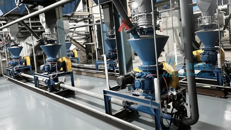 Operation Process and Working Principle of a Flour Pneumatic Conveying System